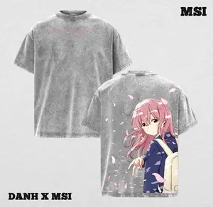 Shouko Nishimiya | A Silent Voice Inspired Washed Tee Streetwear Tee Hoodie “Soft Courage — A Heart That Endures With Quiet Grace” — For Anime Fans, For Gift Drops That Shine With Tender Emotion