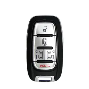 Replacement Key Fob Shell - 5B Smart Fob Case for 2017-2021 Chrysler Pacifica, Voyager, FCC# M3N-97395900, Automotive Car Key Accessory