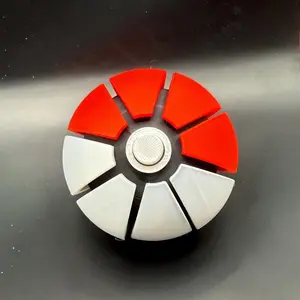 Multi click Pokeball- 3D printed clicker fidget