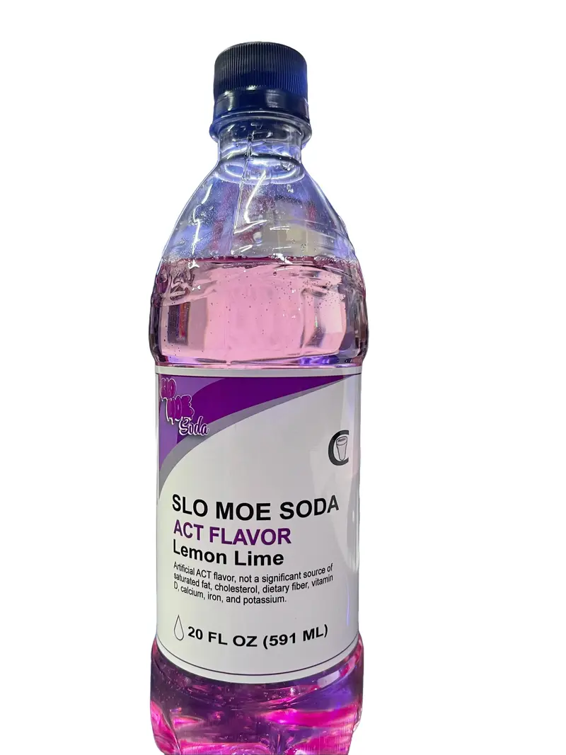 SLO MOE ACT FLAVOR SODA
