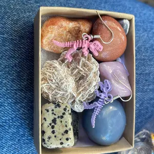 Baby gay t-rex earrings