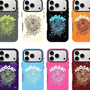 Sp5der 555 Phone Case: A trendy and rugged protective cover that seamlessly blends cutting-edge aesthetics with comprehensive, drop-resistant protection. Compatible with the iPhone 11–17 Pro Max/Plus series and Samsung Galaxy S23–25 series.