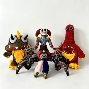 Poppy Playtime Six Legged Clown Chum Plush Soft Stuffed Doll For Fans Fans Collection Birthday Gift Holiday Gift Home Decor Plushie Stuffed Animal Game Merch Monster Character Toy