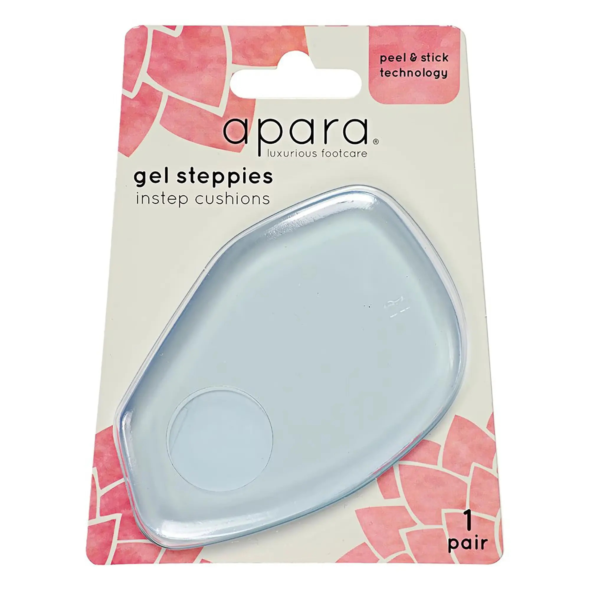 Sof Sole Apara Women's Gel Steppies Instep Cushions - Clear