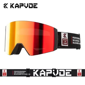 KAPVOE K721-Q Ski Goggles, unisex, UV protection, magnetic lenses, essential for skiing, ski companion, stylish and trendy, outdoor ski goggles.
