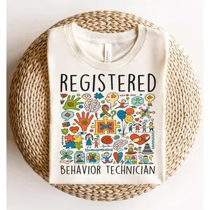 Registered Behavior Technician Shirt Rbt Behavior Tech Graphic T-shirt Aba Therapist Shirt Applied Behavior Analysis Shirt Behavior Technician Shirt