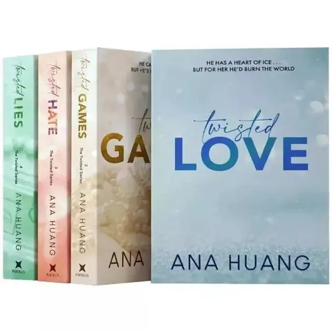 Twisted Series by Ana Huang – 4-Book Romance Collection: Twisted Love, Games, Hate & Lies