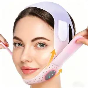 Reusable Soft Silicone Face Slimming Strap - Adjustable, Lightweight, Gentle Sports Headband for Daily Double Chin Lifting, V-Line Shaping, Facial Care, Ideal Gift