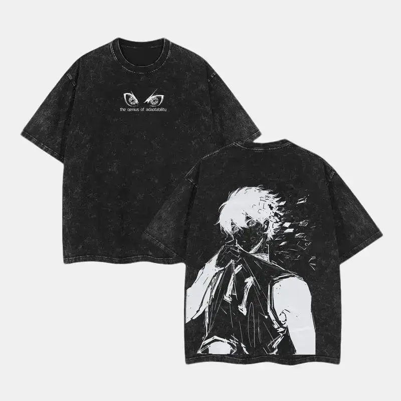 Yoichi Isagi Blue Lock Shirt – Washed  Vintage Tee, Egoist Striker Graphic, Heavyweight Cotton, Anime Soccer Merch, Retro Streetwear, Sports Manga Aesthetic men  gifts Anime Graphic Short Sleeve T-Shirt anime graphic shirt boys  merch Menswear Tops Tshirt