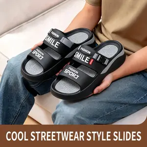 Men's EVA Thick-Soled Slip-Resistant Casual Footwear - Shoe, Slipper for Summer Outdoor, Beach Use