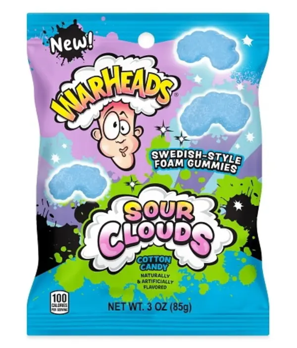 Warheads - Sour Clouds - Cotton Candy