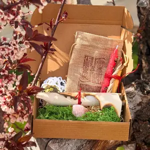 Love Spell Kit Slavic Witch Altar Witchcraft Kit for Love Spell Ritual Starter Handcrafted Magical Love Attraction Spiritual Gift Box