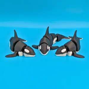 Orca Flexible Miniature Figurine
