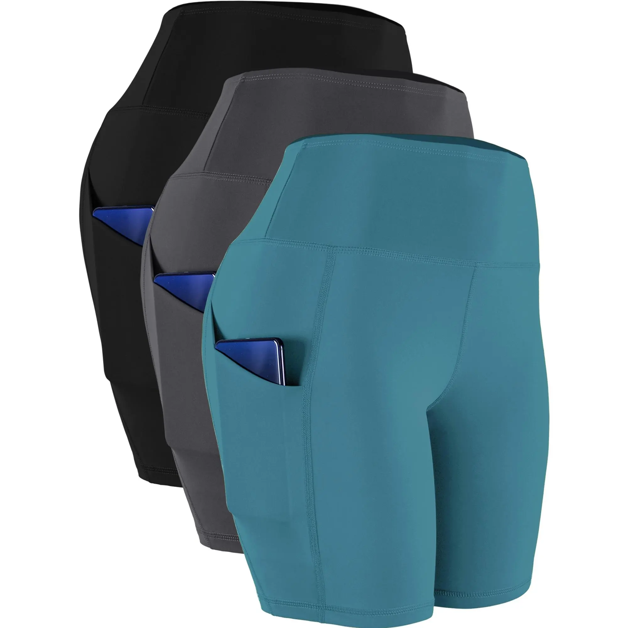 10# Black & Grey & Turquoise