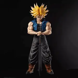 25cm DBZ Future Trunks Figure – PVC Action Statue Anime Model Collectible Toy Gift