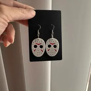 Jason - Friday the 13th Earrings with Unique Design Featuring a Mask Theme