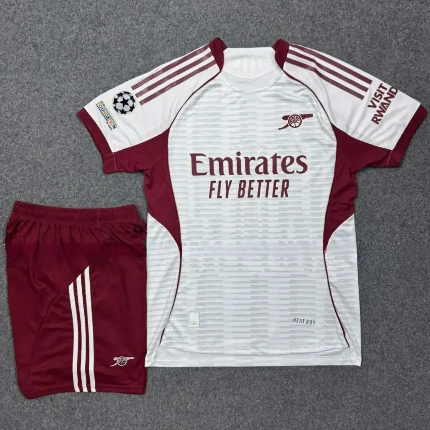 Arsenal FC 26/27 Away Jersey - Premium Fabric, Standard Fit, Breathable Sports Collectible