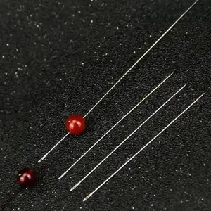 20 bead needles with convenient and easy to thread openings, DIY handmade necklace threading. The bead needles are suitable for different lengths to meet various bead and jewelry threading needs