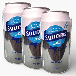 Salutaris Agua Mineral 3-Pack 3 Bottles Per Pack for Daily Use & Travel Mineral Water Solution Beverage
