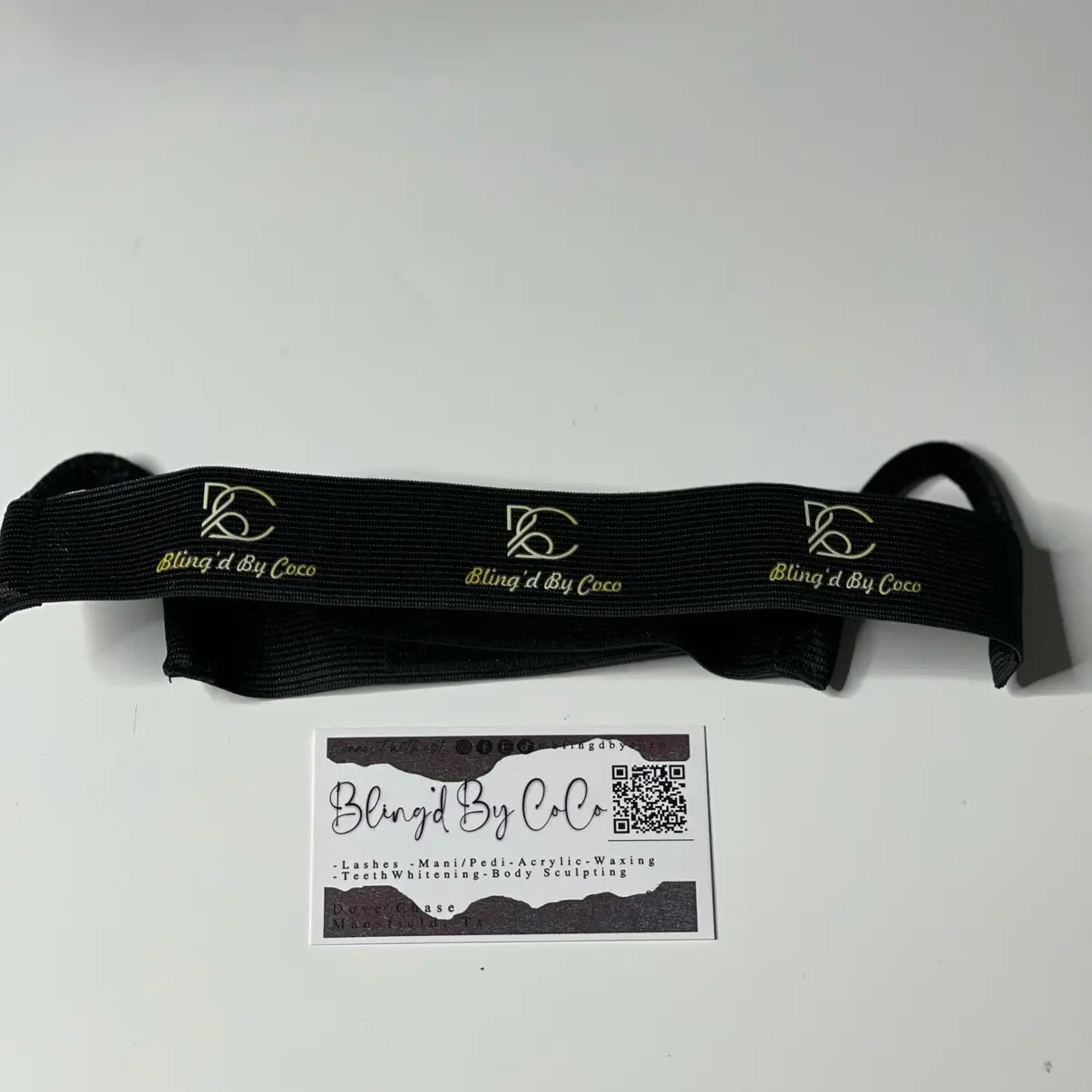 Bling’d By Co.C's Comfortable Edge Melt Down Band - Secure Fit for Unisex Wigs, Available in Black