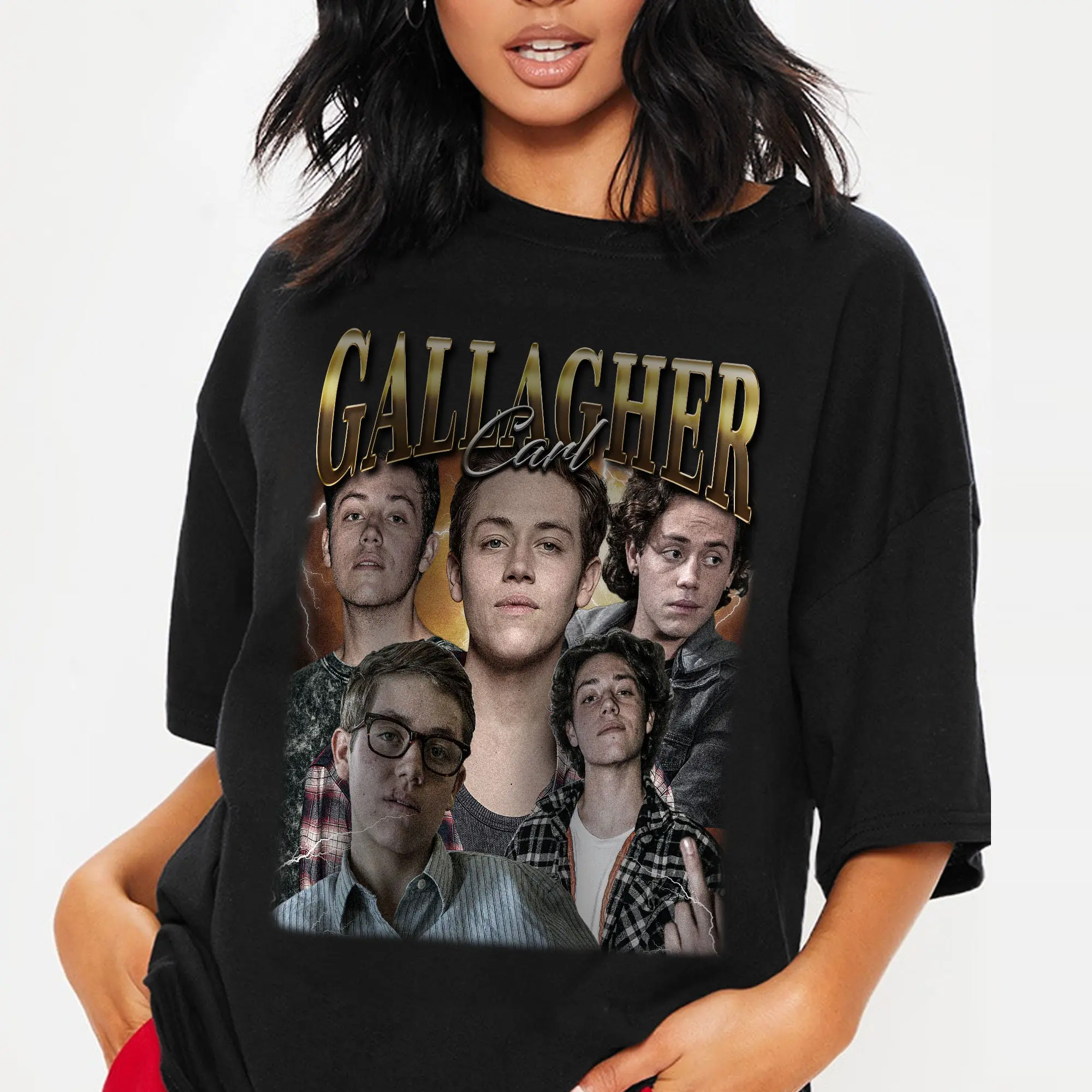 Personalize Limited Carl Gallagher Vintage T-Shirt Gift For Women and Man Unisex T-Shirt