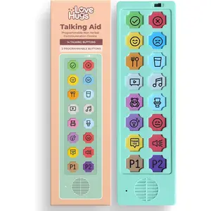 Device for Autism & Speech Therapy.Non Verbal Communication Tools for Kids & Adults.Programmable AAC Communication Device.Alternative to Autism Communication Cards & PECS Cards for Autism