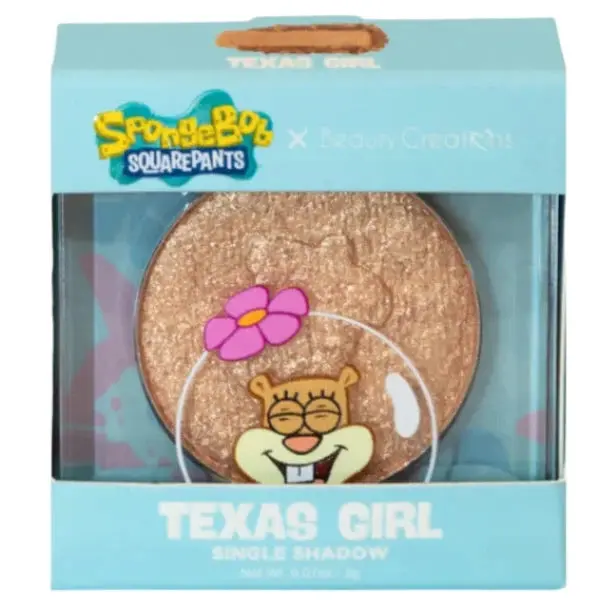 Beauty Creations Spongebob "Texas Girl" Single Eyeshadow Beauty Creations Spongebob "Texas Girl" Single Eyeshadow