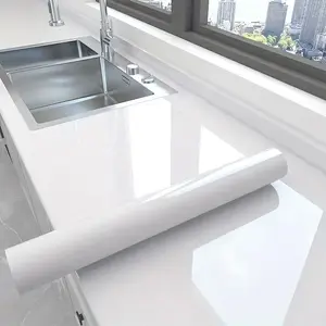 Self-Adhesive Vinyl Sticker, Scratch Resistant High Temperature, Kitchen Counter, Sink, Desk Renovation, Wall Repair, Thick PVC Wallpaper