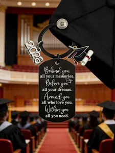 2026 Inspirational Graduation Keychain Gift