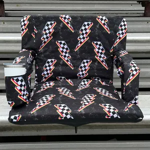 Racing Bolts 23" Stadium Seat with Armrests Racing Bolts 23" Stadium Seat with Armrests