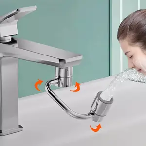 SELLO Faucet Extension Bathroom  Universal 1080 Rotating Faucet Adapter，Easy to Install and Use