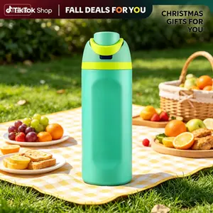 [viva]24oz stainless steel thermos cup - with flip cover insulation and leak proof travel cup, available in multiple colors, perfect for home, gift giving, office, beverage, suitable for adults and childrenfor adults and children