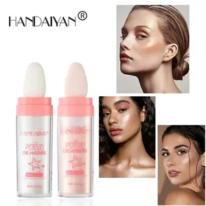 This fairy-like highlighting powder foundation brightens your entire body, while the shimmering spray creates a dreamy, ethereal look. The portable highlighter stick and party shimmering spray ensure long-lasting, flawless shine.
