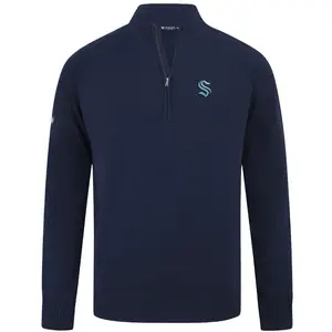 Seattle Kraken Vineland Navy Quarter Zip