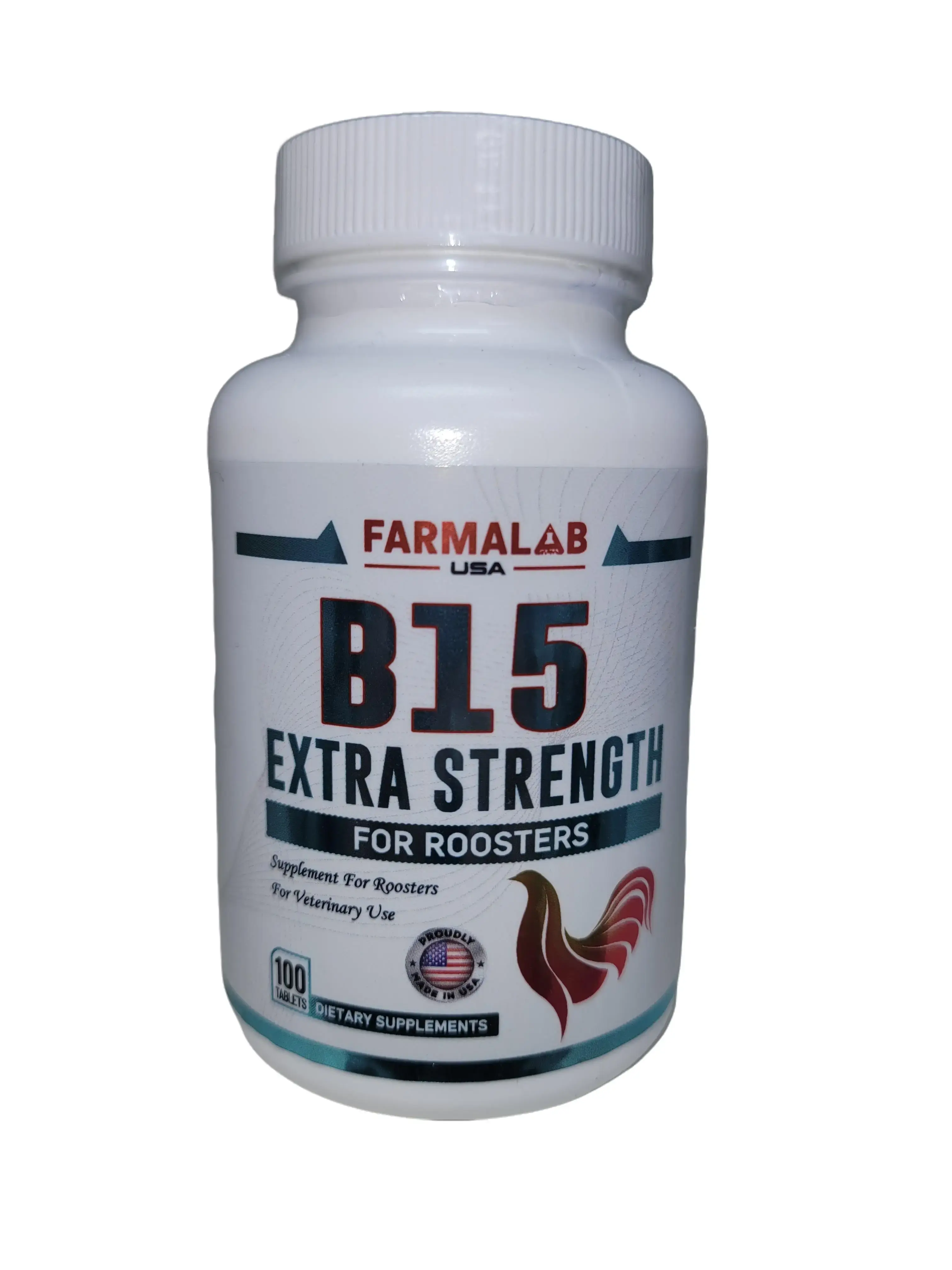 VITAMINAS B15  Extra strength Rooster Dietary Supplements