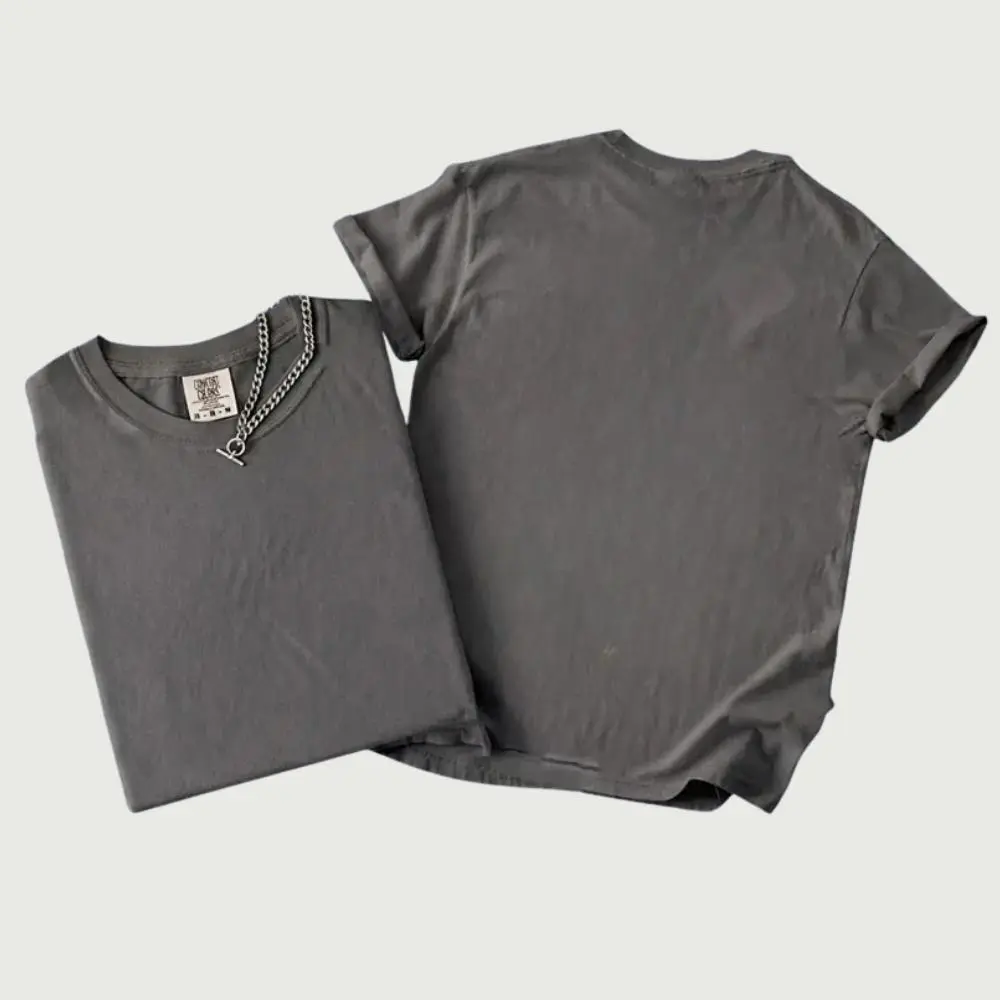 [Comfort Colors] Men's Short-Sleeve Vintage Retro Summer T-Shirt - Menswear Top, Classic Style