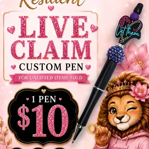 Customized Smooth Writing Pen - $10 Live Claim Listing, Charmingly Resilient, Normal Office Stationery Supplies, Writing Stationery