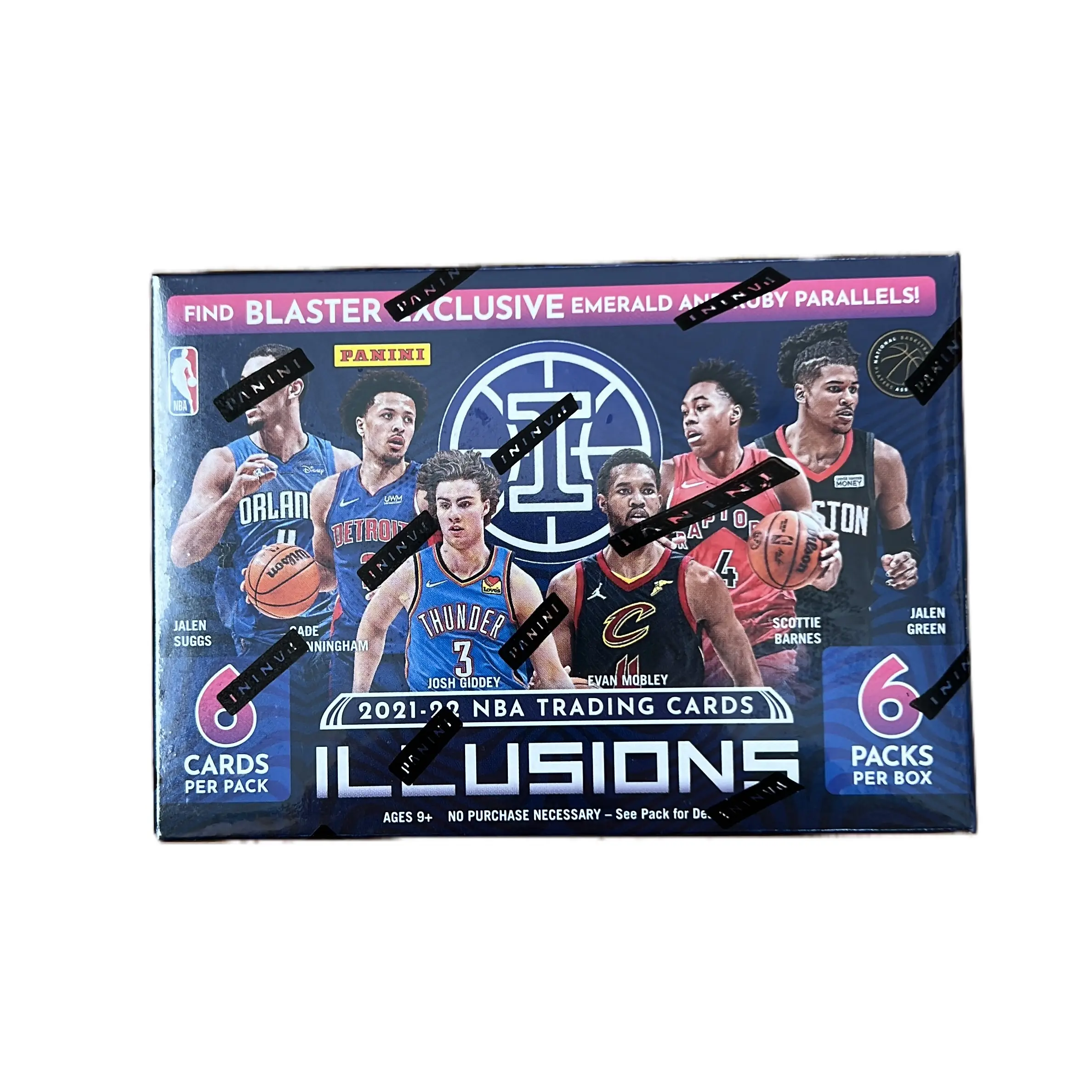 2021 Panini Illusions Basketball Blaster Cards
