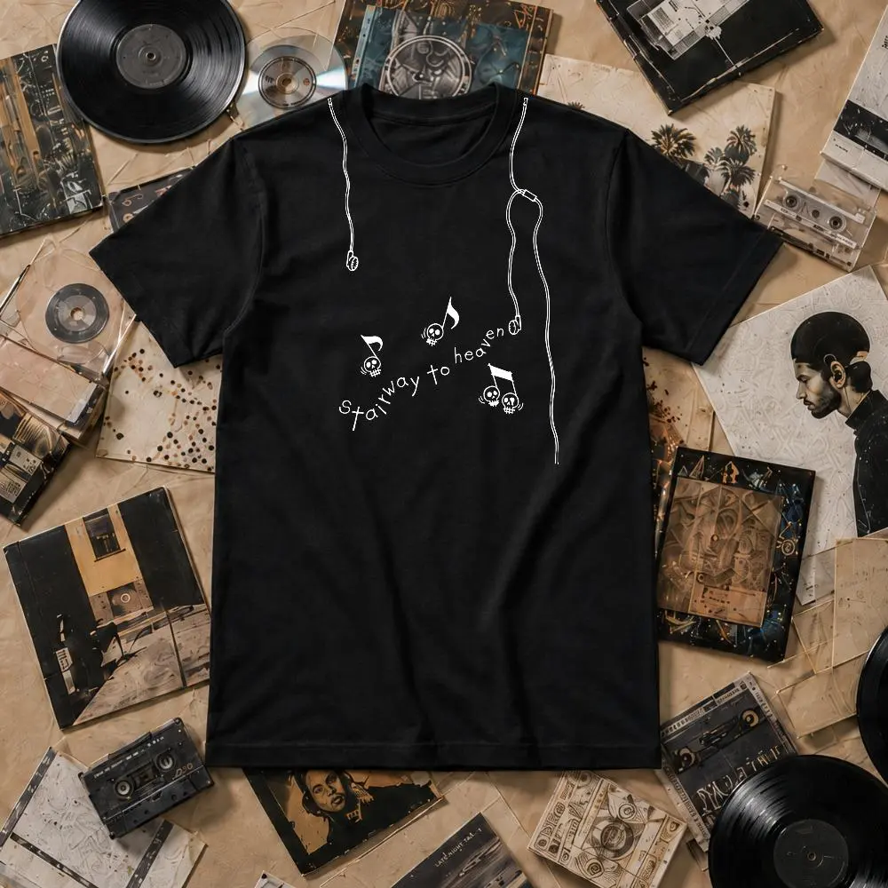 Stairway To Heaven Graphic T-Shirt Gothic Music Aesthetic Unisex Tee
