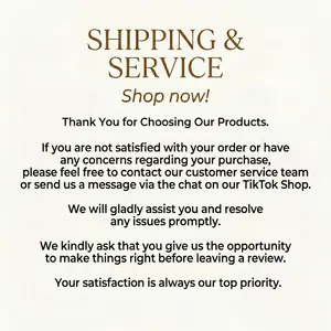 After-Sales Support Card Included With Tee Purchase