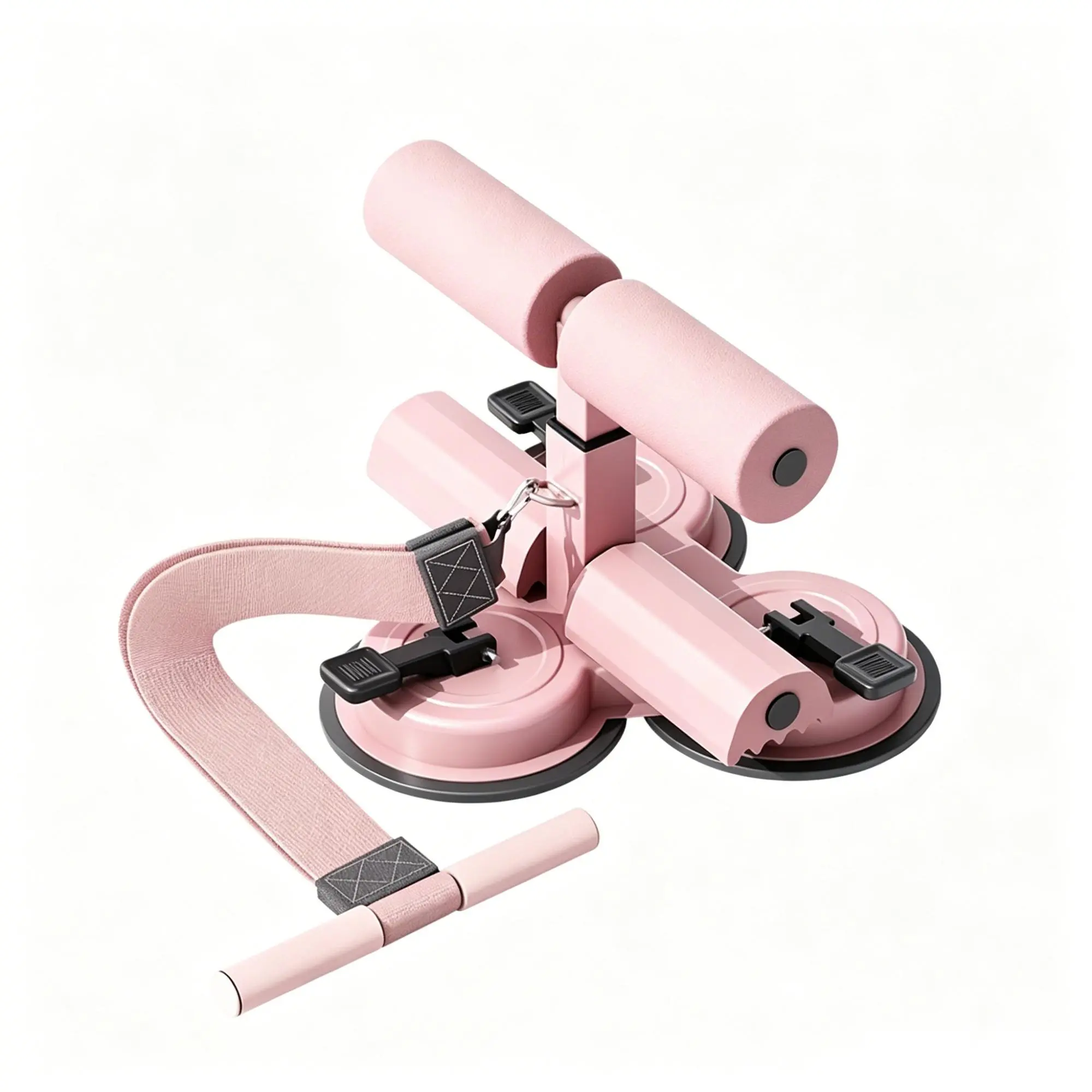 Home Ab Training Sit-Up Assistant,Portable Home Workout Tool,EasySit Ab Assist,Suction Plate Sit-Up Helper