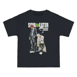 [Sale up to 30%] Soul Eater Stein and Spirit Anime Unisex Graphic T-Shirt