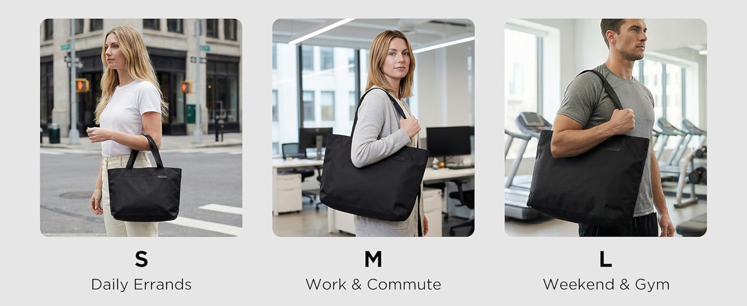 ALPAKA Elements Tote 20 L - Spacious Interior Tote Bag with Foldable,Semi-padded Sleeve fits 16" Laptop