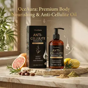 【summervibes】Firming Body Massage Oil with Collagen & StemCell - Helps Smooth The Appearance of Cellulite& Improve Skin Texture - RefreshingAromatherapy Body Oil for Legs & Full Body