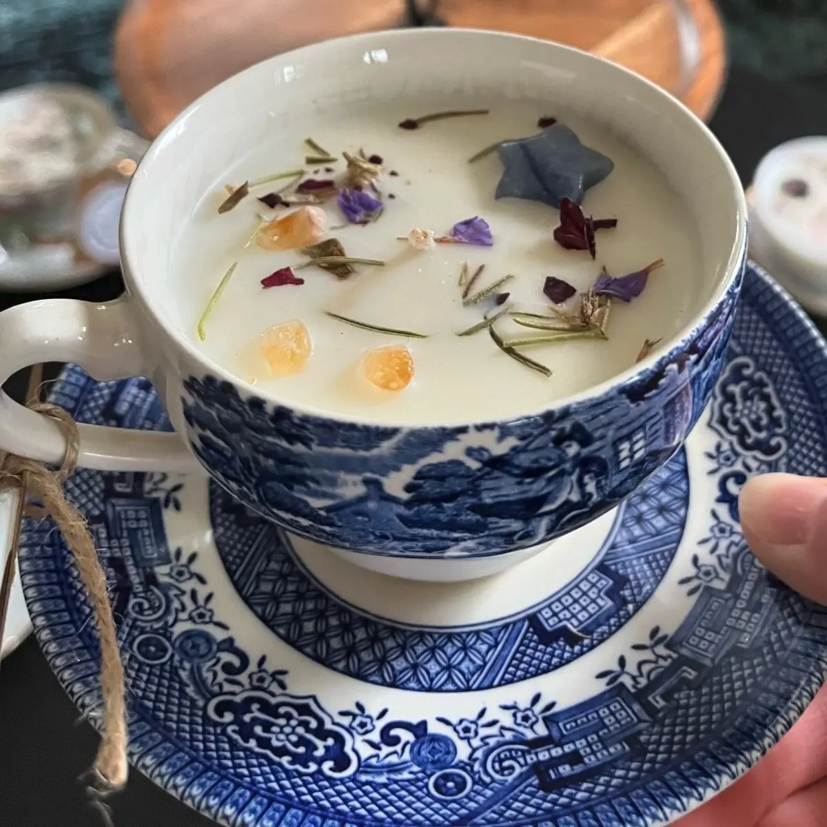 Vintage Teacup Candle Vintage Teacup Candle