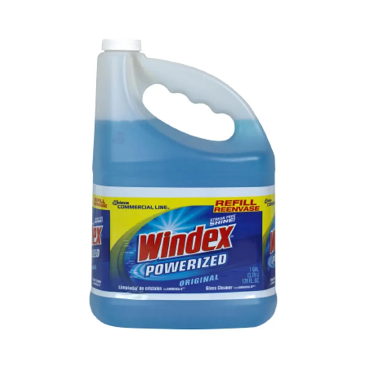 212 MAIN 1-Gal Commercial Line Ammonia-Based Glass Cleaner (J30 12207) 4-Pack - Household Items for Pet & Aquatic Use on Stainless Steel, Plastic Surfaces