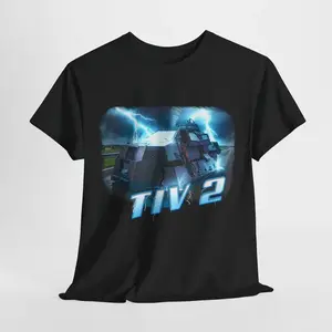 TIV 2 Tornado Intercept Vehicle - Storm Chaser Shirt - Unisex Heavy Cotton Tee - Unofficial Fan Design Casual Fabric