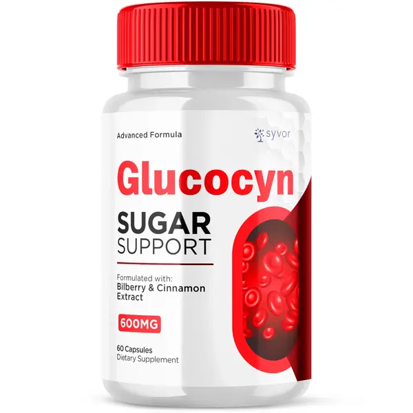 Glucocyn Advanced Formula Sugar Support Natural Glycogen Supplement 60 Capsules