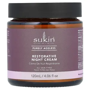 Sukin Purely Ageless, Restorative Night Cream, 4.06 fl oz (120 ml)