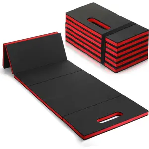 Hardware tools SHENLIU Foldable EVA Utility Mat with Handle, Heavy Duty Mechanic Mat for Kneeling, Workouts, Garages, Gardening, Camping, Picnics, Outdoor Adventures and Home Gyms, Red (46" x 15.8" x 1.1")